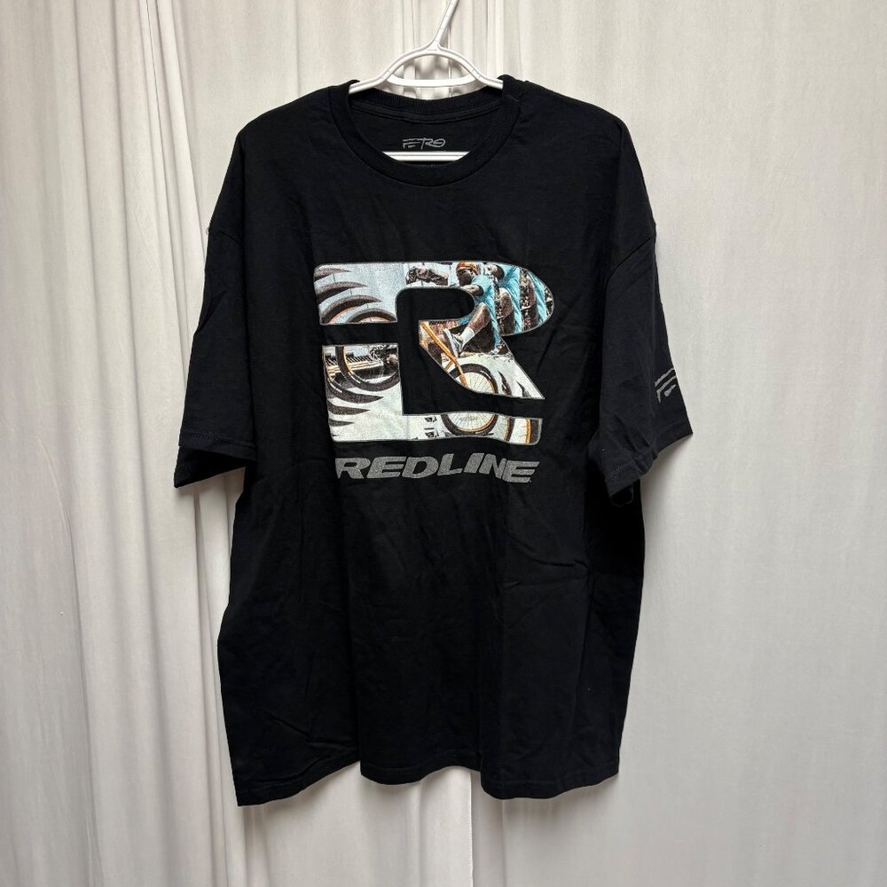 Redline ASAP Ferg Artist Black T-Shirt Mens Size 2X Bicycle Riders Logo NEW